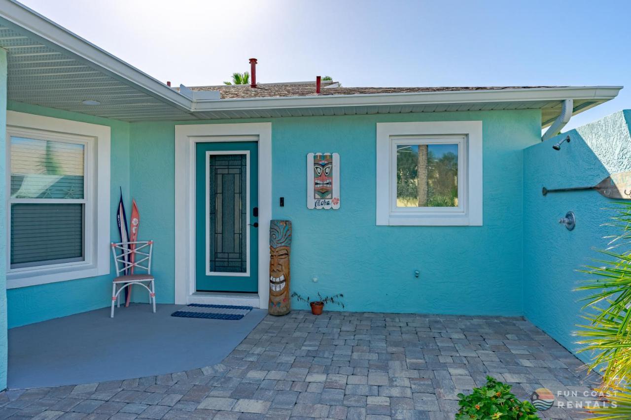 Dog Friendly Home Wprivate Fenced Yard, Garage & Fire Pit Steps To The Beach! New Smyrna Beach Kültér fotó