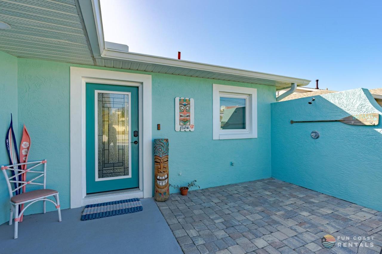 Dog Friendly Home Wprivate Fenced Yard, Garage & Fire Pit Steps To The Beach! New Smyrna Beach Kültér fotó