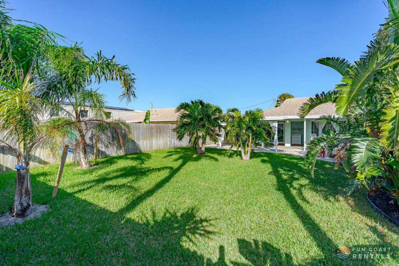 Dog Friendly Home Wprivate Fenced Yard, Garage & Fire Pit Steps To The Beach! New Smyrna Beach Kültér fotó